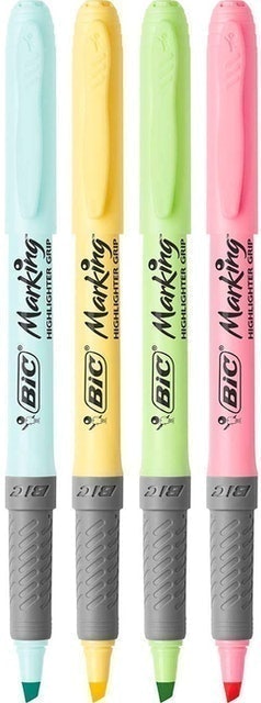 Marcador de Texto Cores Pastel BIC Marking 4