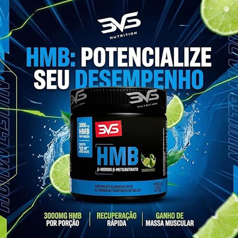 HMB 3000 mg 30 Doses Pó 5
