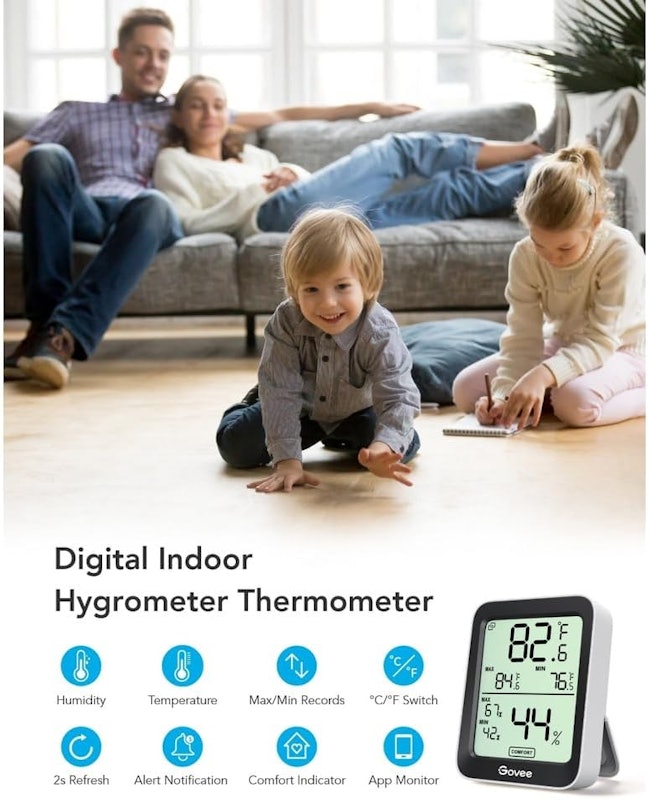 Termômetro e Higrômetro Bluetooth Govee 3
