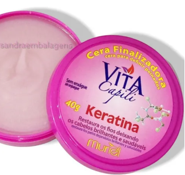 Cera Finalizadora Capilar Queratina 40 g 1