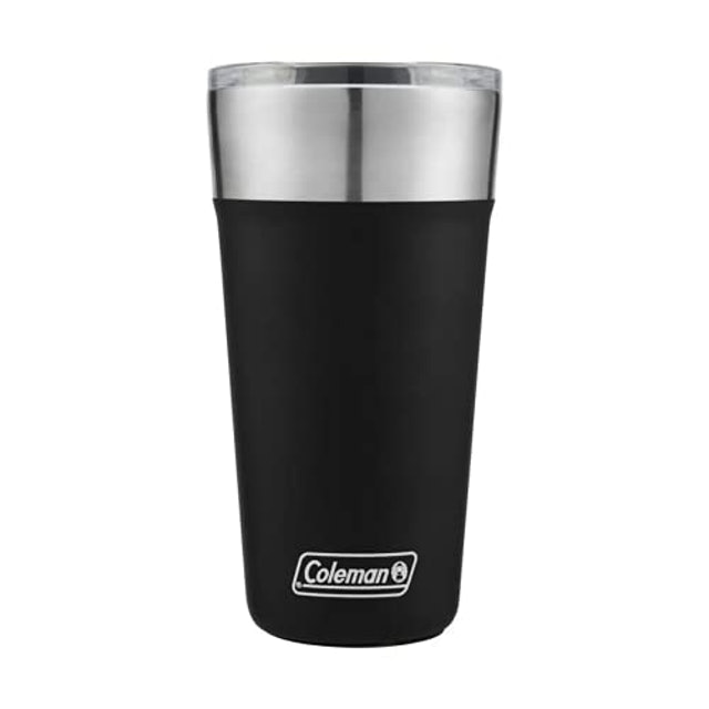 Copo Térmico com Tampa 600ml Preto Coleman 1