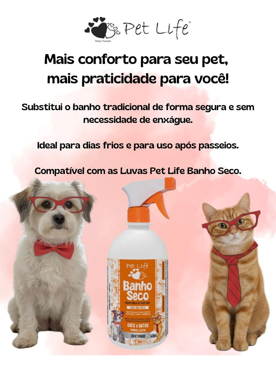 Banho Seco Pet Life 2