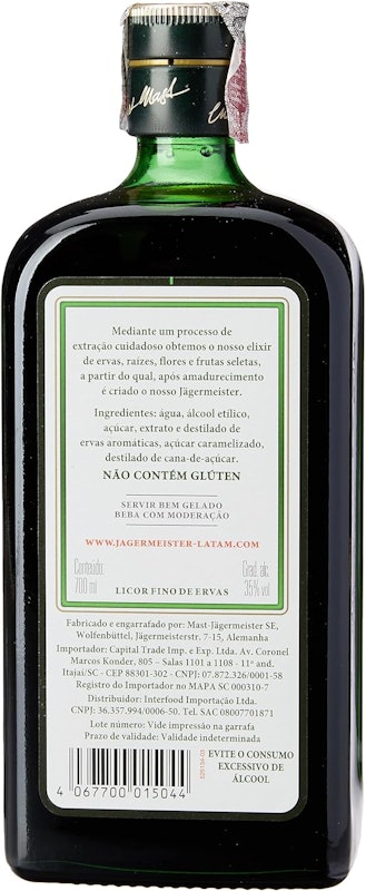 Licor Jägermeister 2