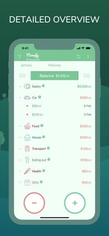 Monefy: Gerenciador de Dinheiro 2