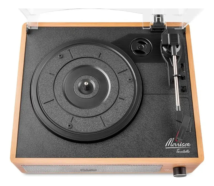 Vitrola Retro Toca-Disco Bluetooth USB Pulse Morrison SP613 6