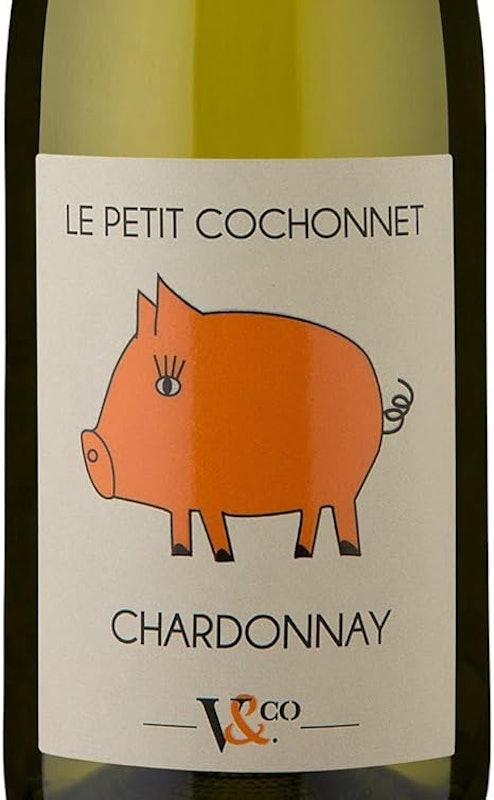 Vinho Branco Francês Le Petit Cochonnet I.G.P. Pays Doc Chardonnay 2