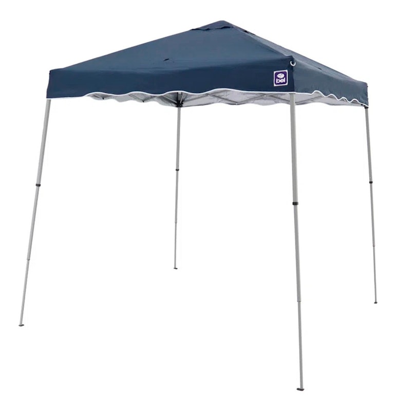 Tenda Gazebo Dobrável 2,4 x 2,4 m Poliéster Azul Bel 1
