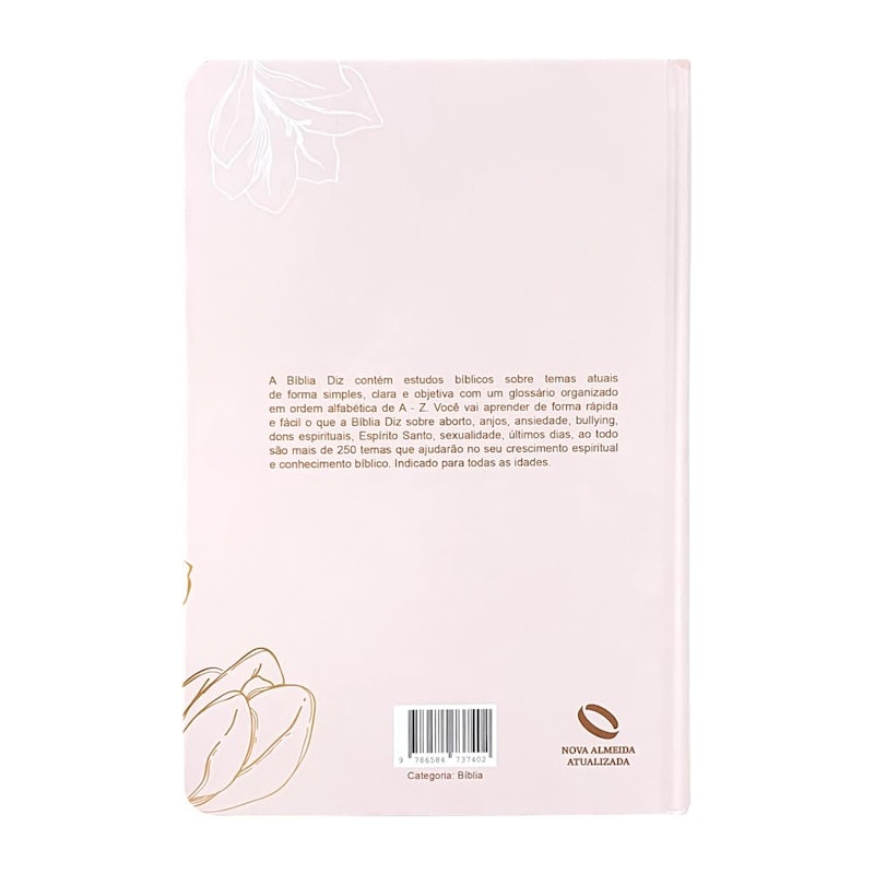 Kit Bíblia de Estudo Diz NAA Feminina + Diário de Oração Preciso de Ti 3