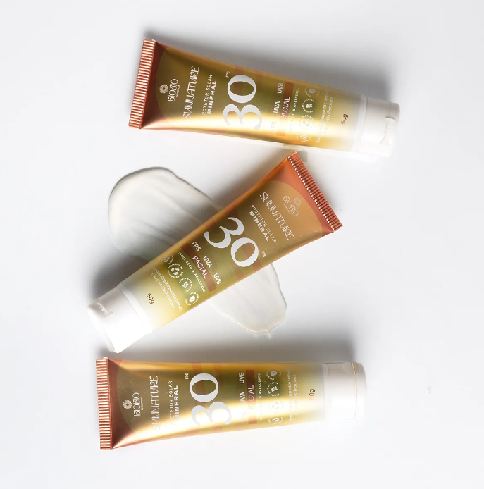 BioBio Protetor Solar Facial Físico e Natural FPS30 4