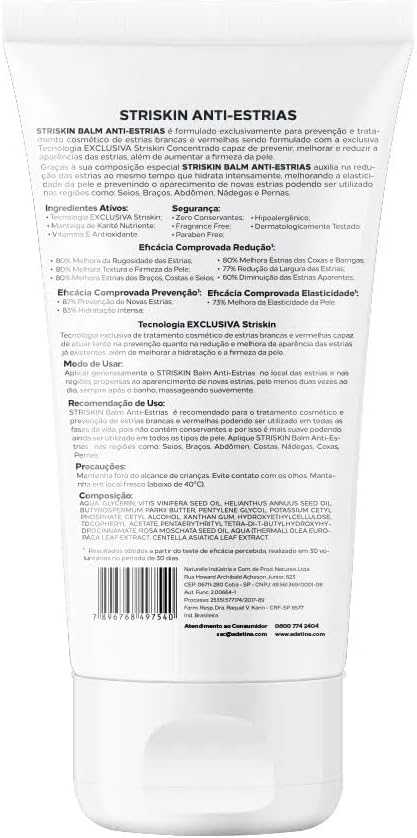 Striskin Creme Antiestrias Brancas e Vermelhas 2