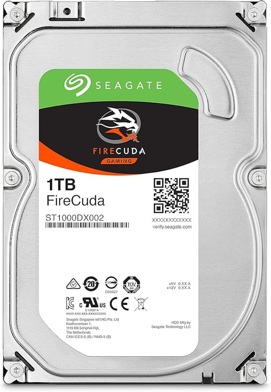 HD Interno Desktop SSHD FireCuda 1 TB Seagate Prata 1