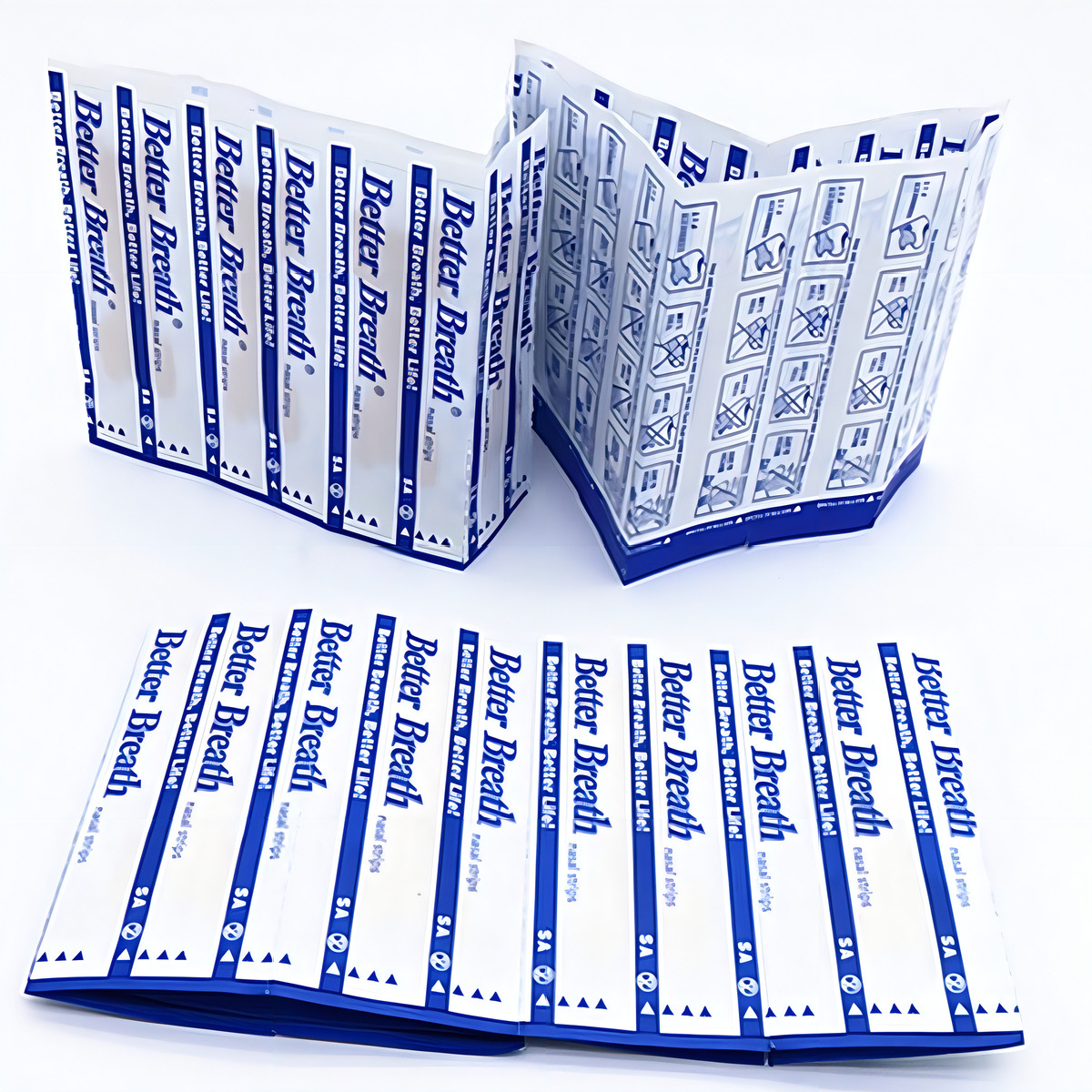 Dilatador Nasal Adesivo Antirronco com Embalagem Individual Adesividade Forte 3
