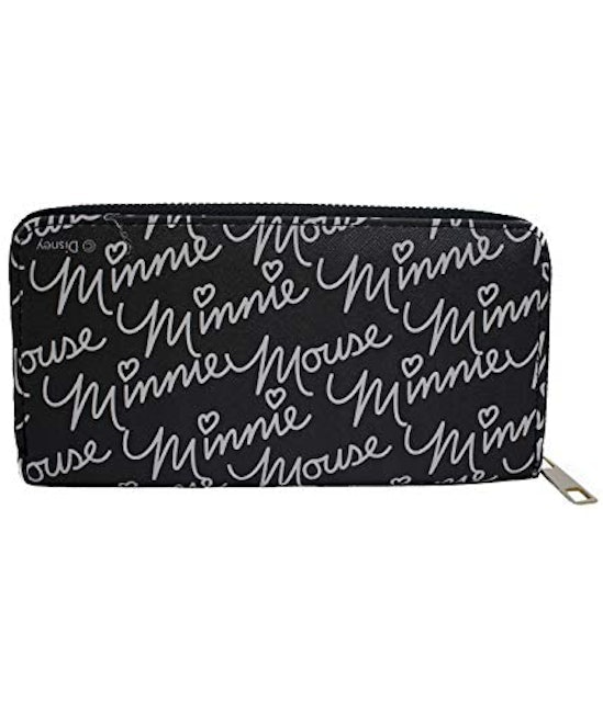 Carteira Rosto Minnie Preta - Disney 2