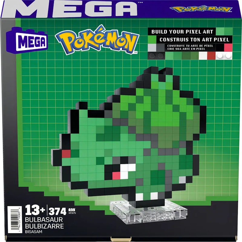 Conjunto de Construção Pokémon Bulbasaur 3