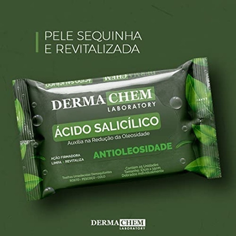 Lenço Demaquilante com Ácido Salicílico Antioleosidade 2