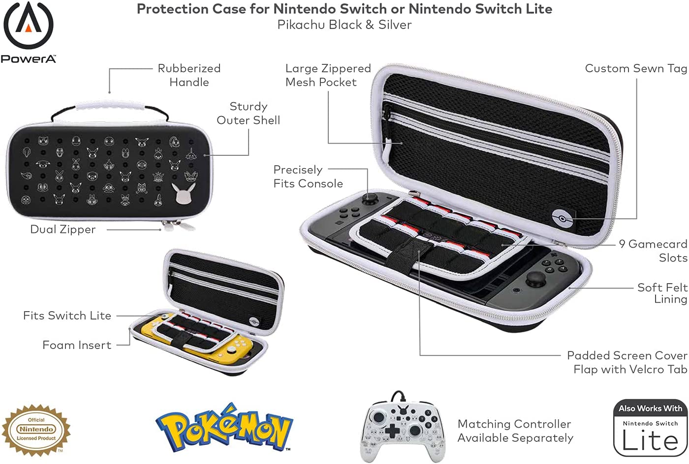 Case para Nintendo Switch Pokemon 2