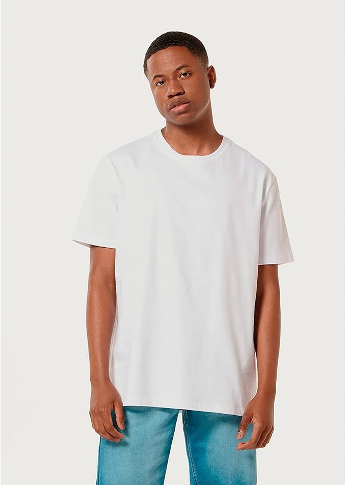 Camiseta Básica Masculina Comfort Super Cotton 3