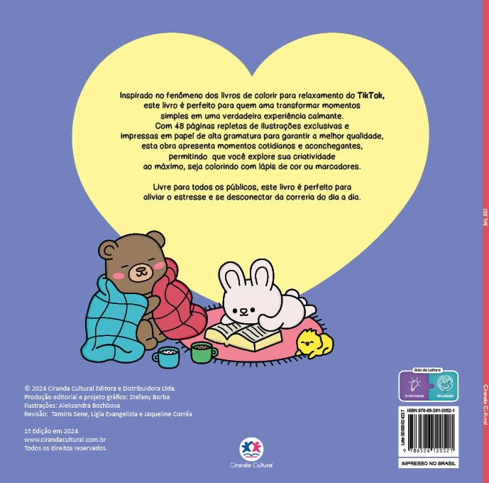 Cozy Time - Para Colorir 2