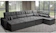 CAMA INBOX Sofá de Canto 4,80 x 2,36 m Retrátil e Reclinável com Molas Platinum 1