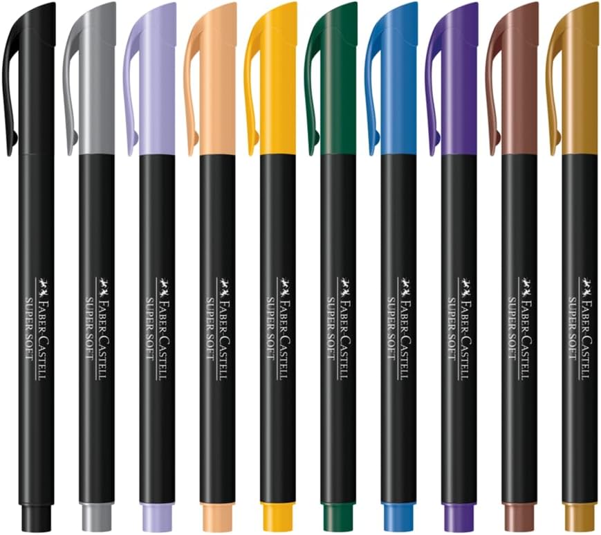 Canetinha SuperSoft 20 Cores Faber-Castell 4