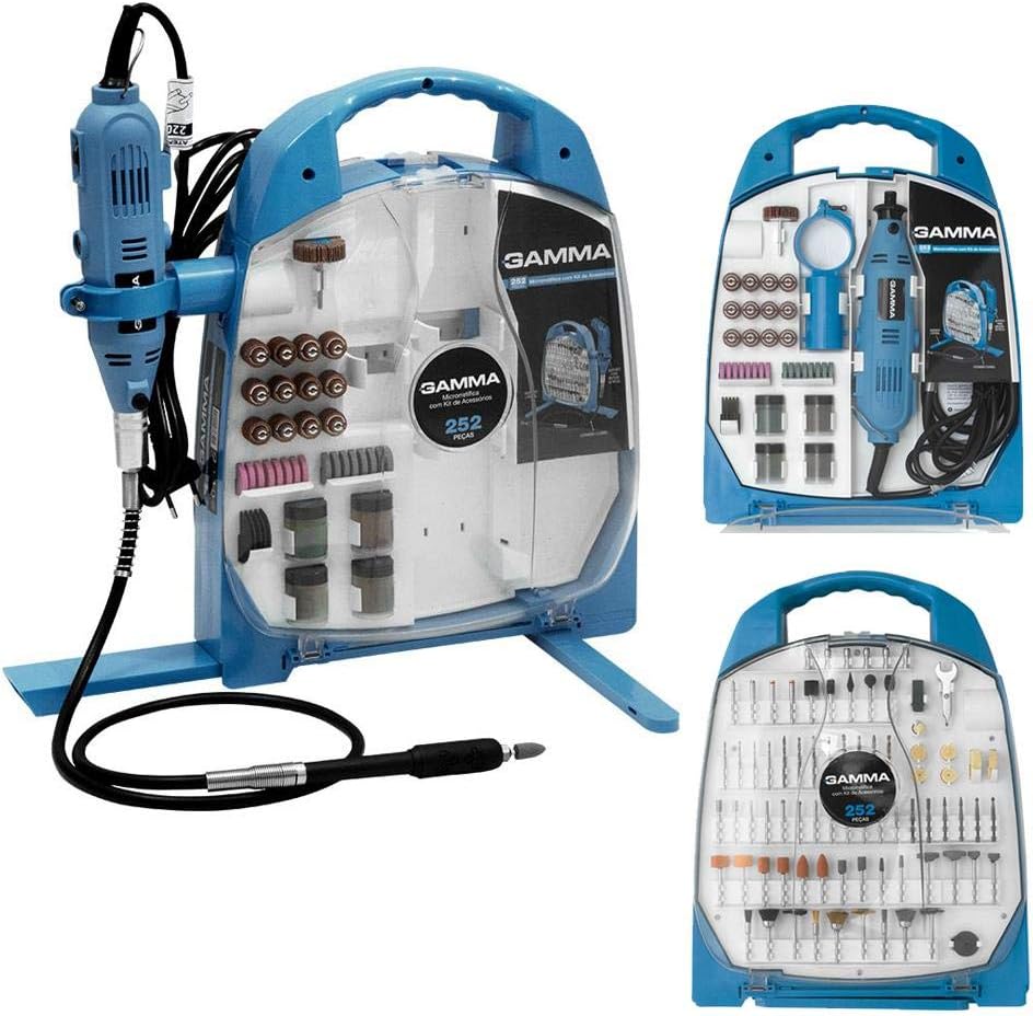 Micro Retífica com Kit de Acessórios 1