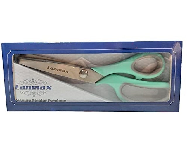 Tesoura Picotar Escalope Lanmax 3