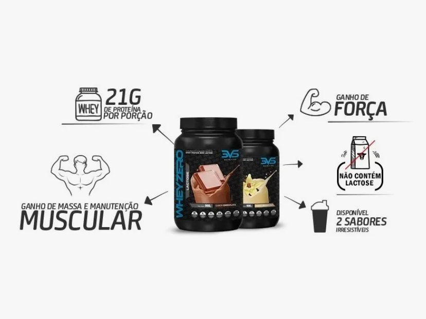 Whey Zero Lactose 3VS Nutrition 3