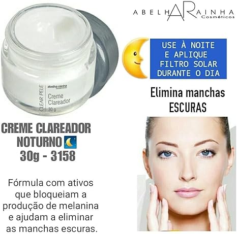 Clear Pele Creme Clareador 4