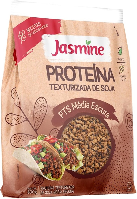 Proteína Texturizada de Soja Média Escura 1
