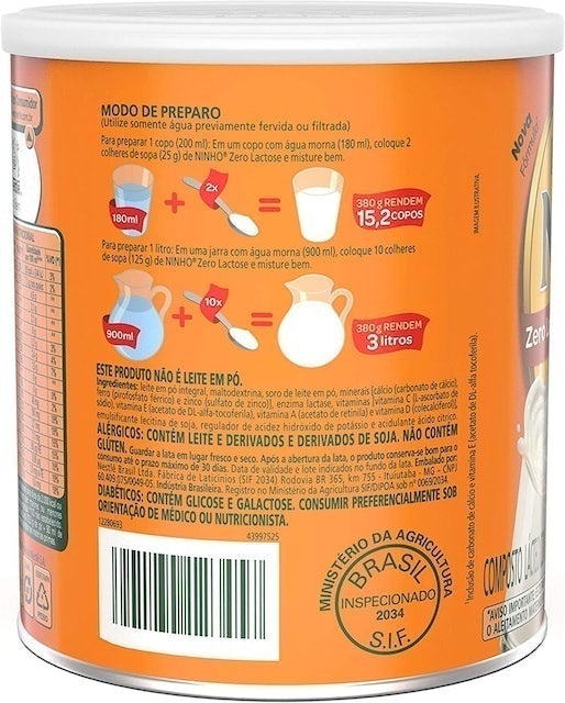 NINHO® Forti+ Zero Lactose 3