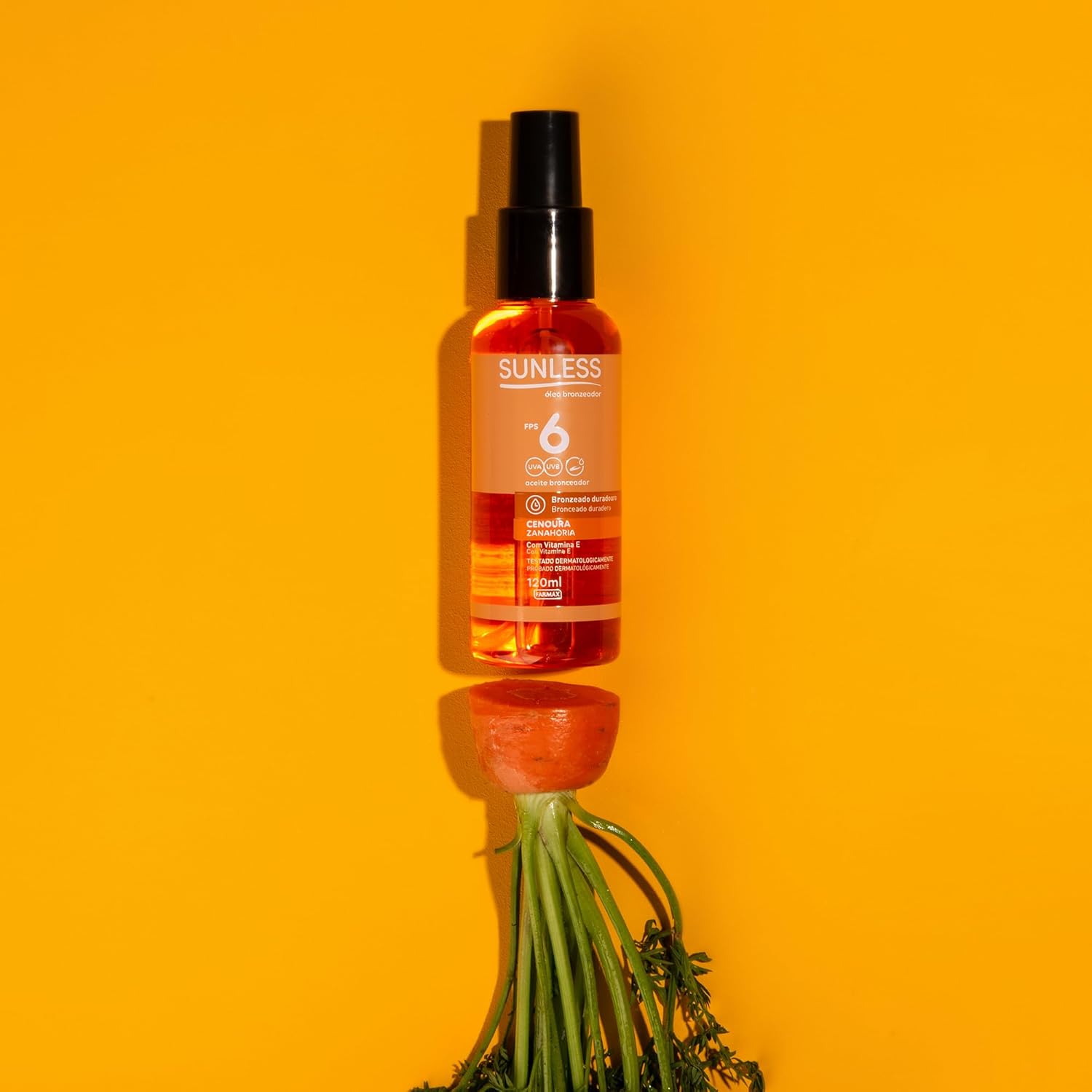 Bronzeador Sunless Cenoura 2
