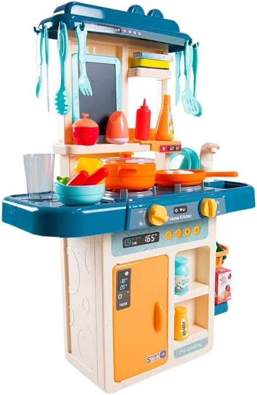 Kit Cozinha Azul 42 Peças Infantil com Acessórios 1