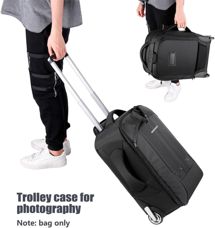 HollyWave Mochila com Rodas Conversível 2 em 1 5