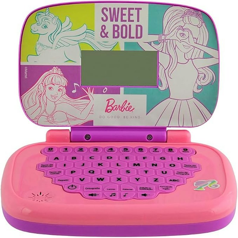 Laptop Infantil Educativo Bilíngue da Barbie 1