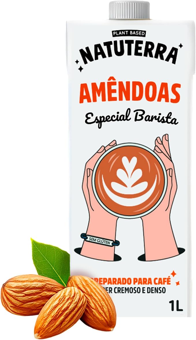 Leite de Amêndoas Barista sem Açúcar 1