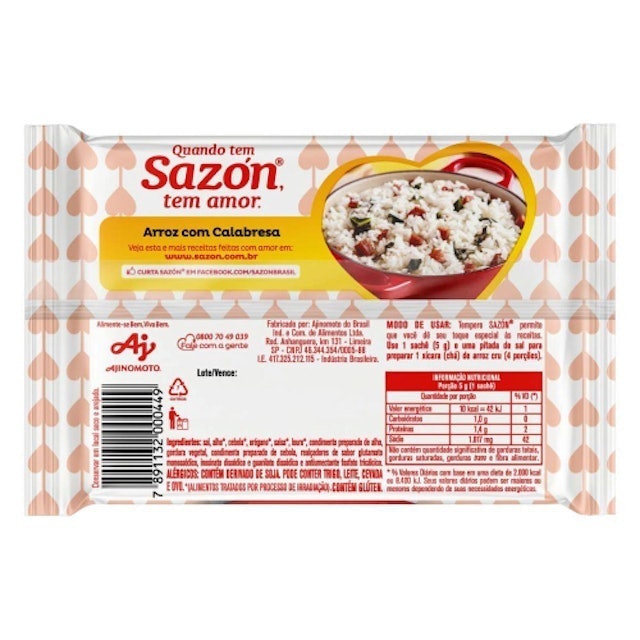 Tempero Sazón para Arroz 2