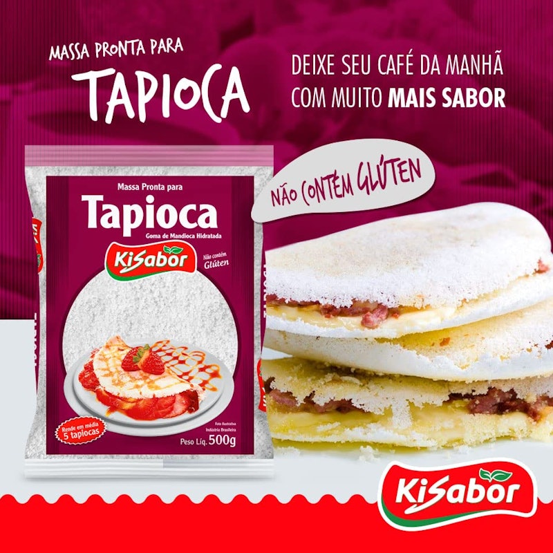 Tapioca Hidratada Kisabor 5