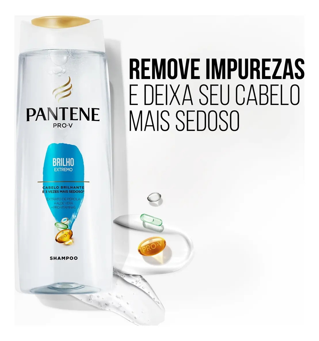 Pantene Pro-V Shampoo Brilho Extremo 3