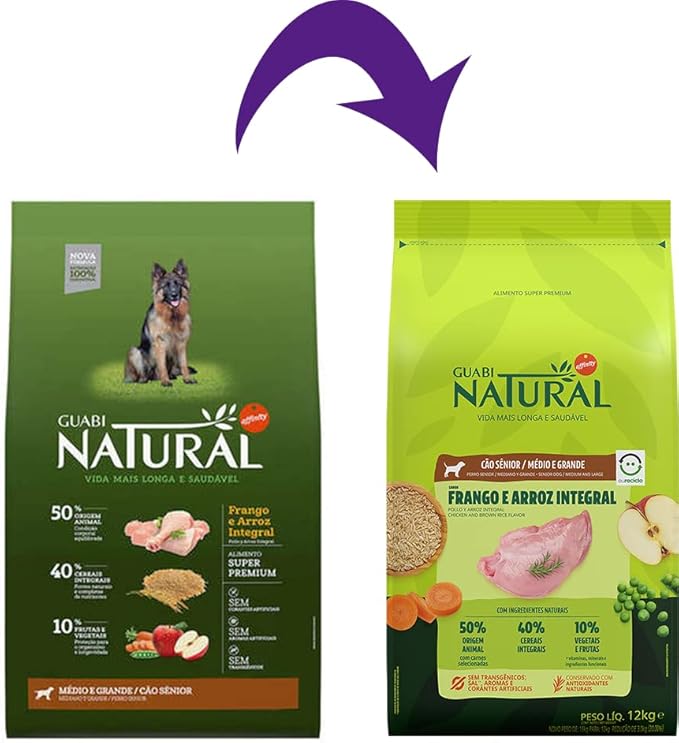 Ração Cão Sênior Médio e Grande Frango e Arroz Integral 5