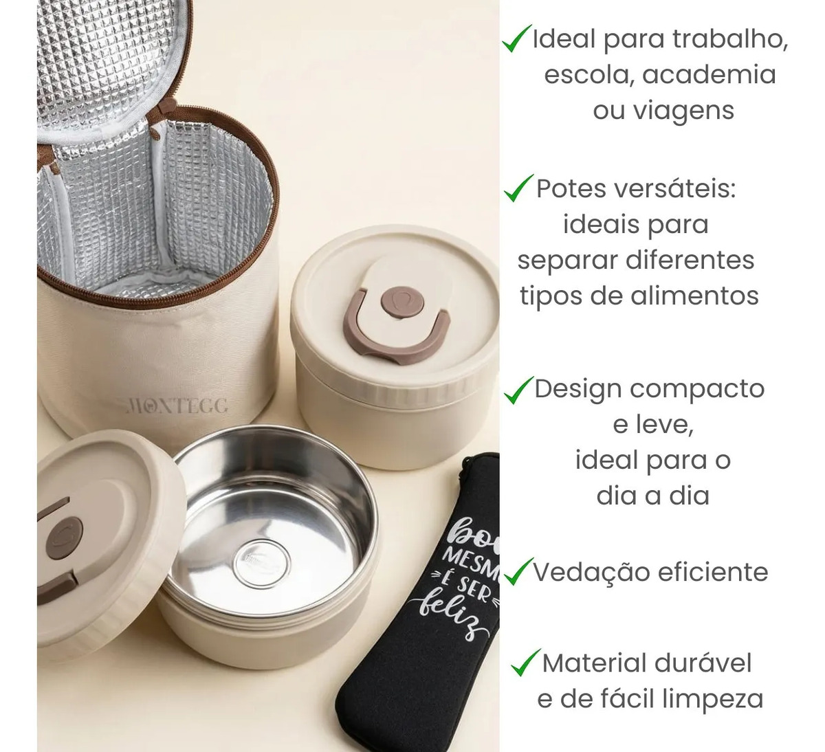Kit Marmita Térmica 4 Peças 5