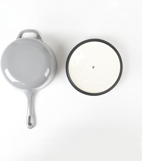 Panela de Ferro Fundido Esmaltado 2,65 L Hawok 3