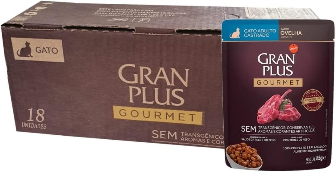 Gourmet Sachê Gato Adulto Castrado 2