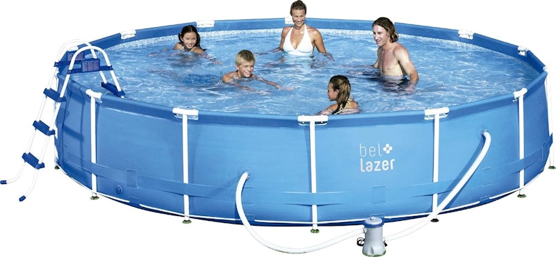 Piscina de Armação 13.000 Litros + Cobertura + Lona + Escada + Filtro 1