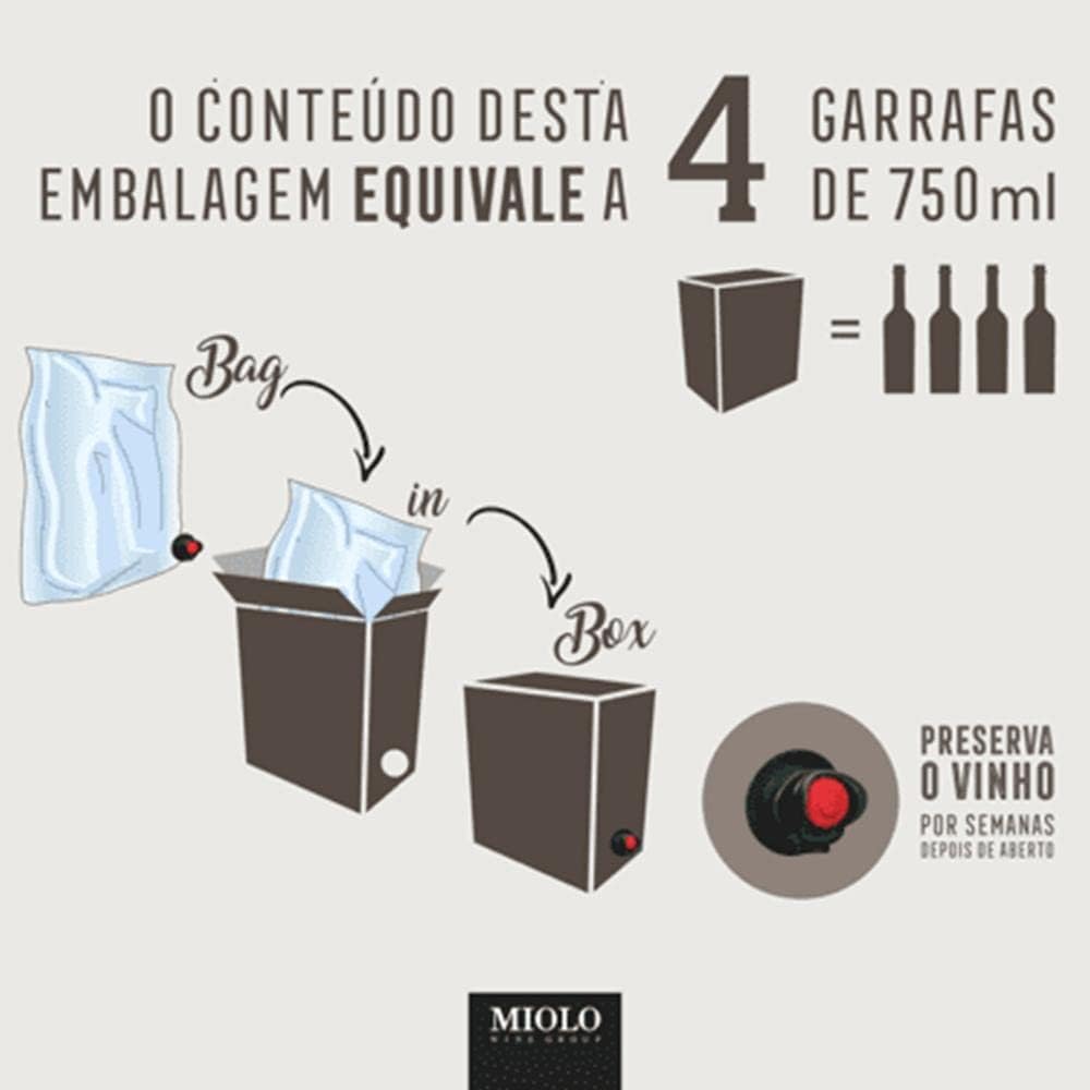 Vinho Almadén Riesling Bag-in-Box 3 L 3