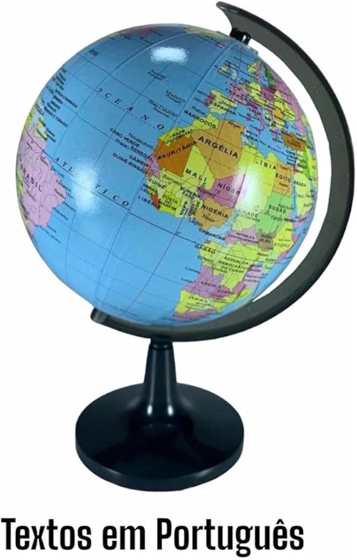 Globo Terrestre Giratório de Mesa Kaz 2