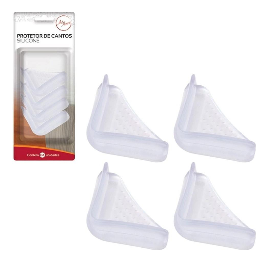 Kit com 4 Protetor de Quina Silicone ArtHouse 2
