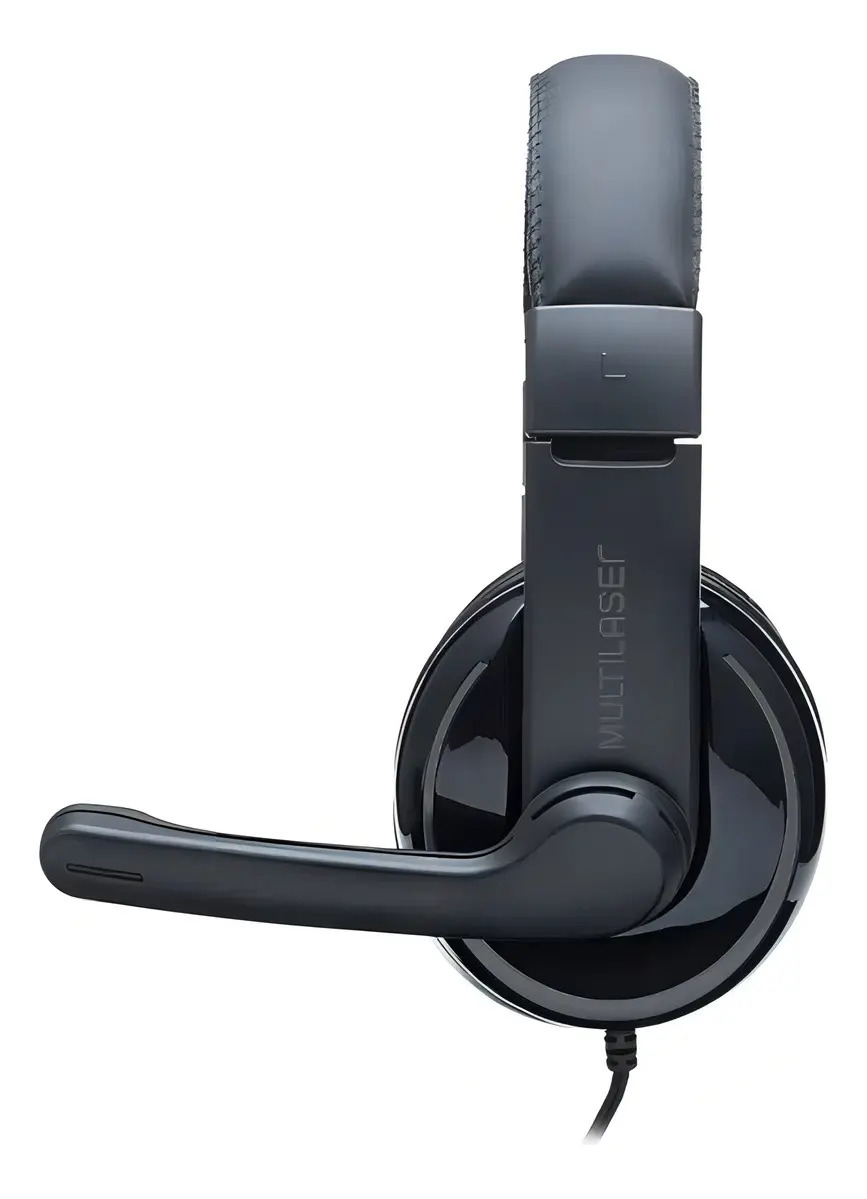 Headset Pro Conexão P2/P3 Cabo de 210 cm Preto Multi 3