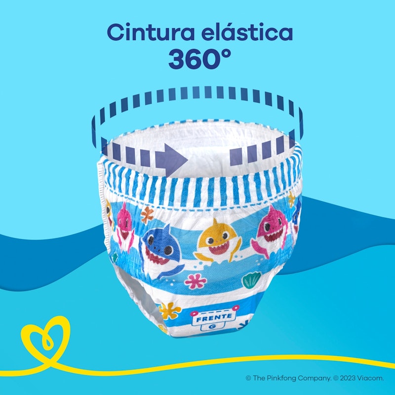 Fraldas Pampers Splashers 2
