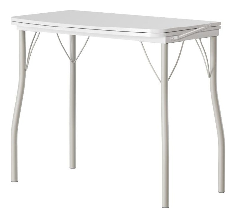 Mesa Dobrável Tampo Branco 2