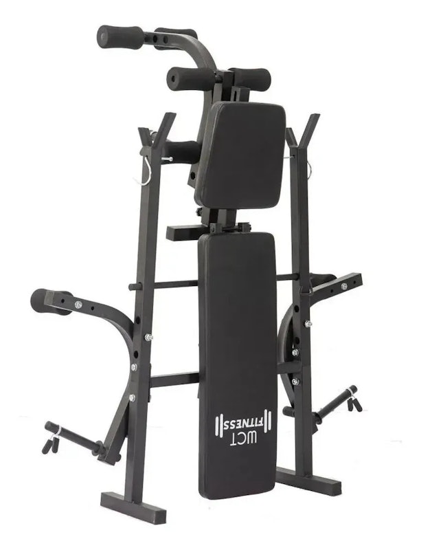 Banco de Supino com Voador e Cadeira Flexora Ajustável WCT Fitness 5